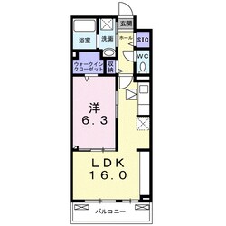 深野５丁目アパートＥＡＳＴの物件間取画像